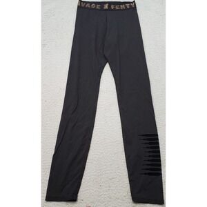 Savage x Fenty Leggings Womens Small Black Jersey High‎ Waisted Skinny Pull On